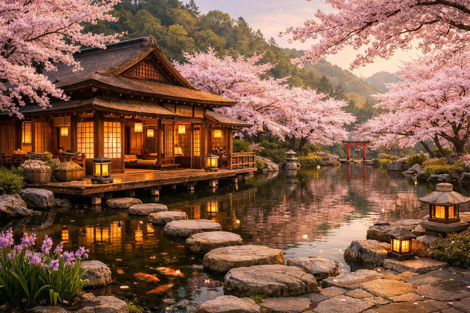 Japanese Ryokan Astral Construct